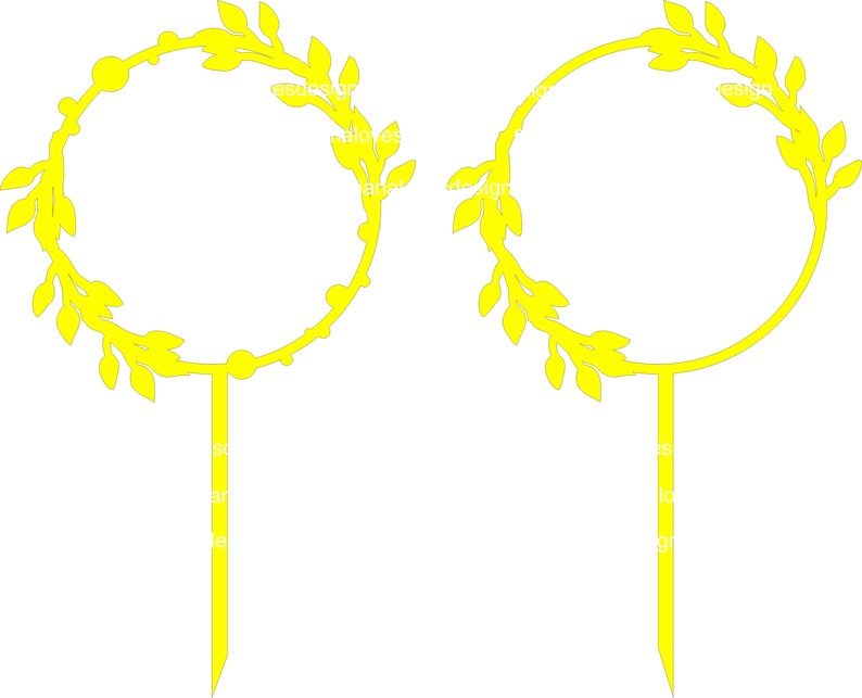Free Free Cake Topper Circle Svg 264 SVG PNG EPS DXF File