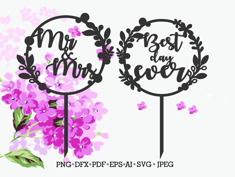 Free Free 147 Wedding Cake Topper Svg SVG PNG EPS DXF File