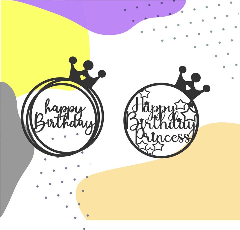 Free Free 190 Princess Cake Topper Svg SVG PNG EPS DXF File