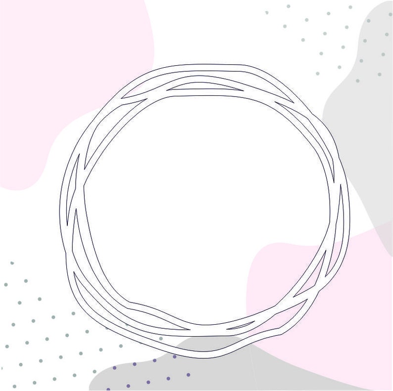 Free Free Cake Topper Circle Svg 735 SVG PNG EPS DXF File