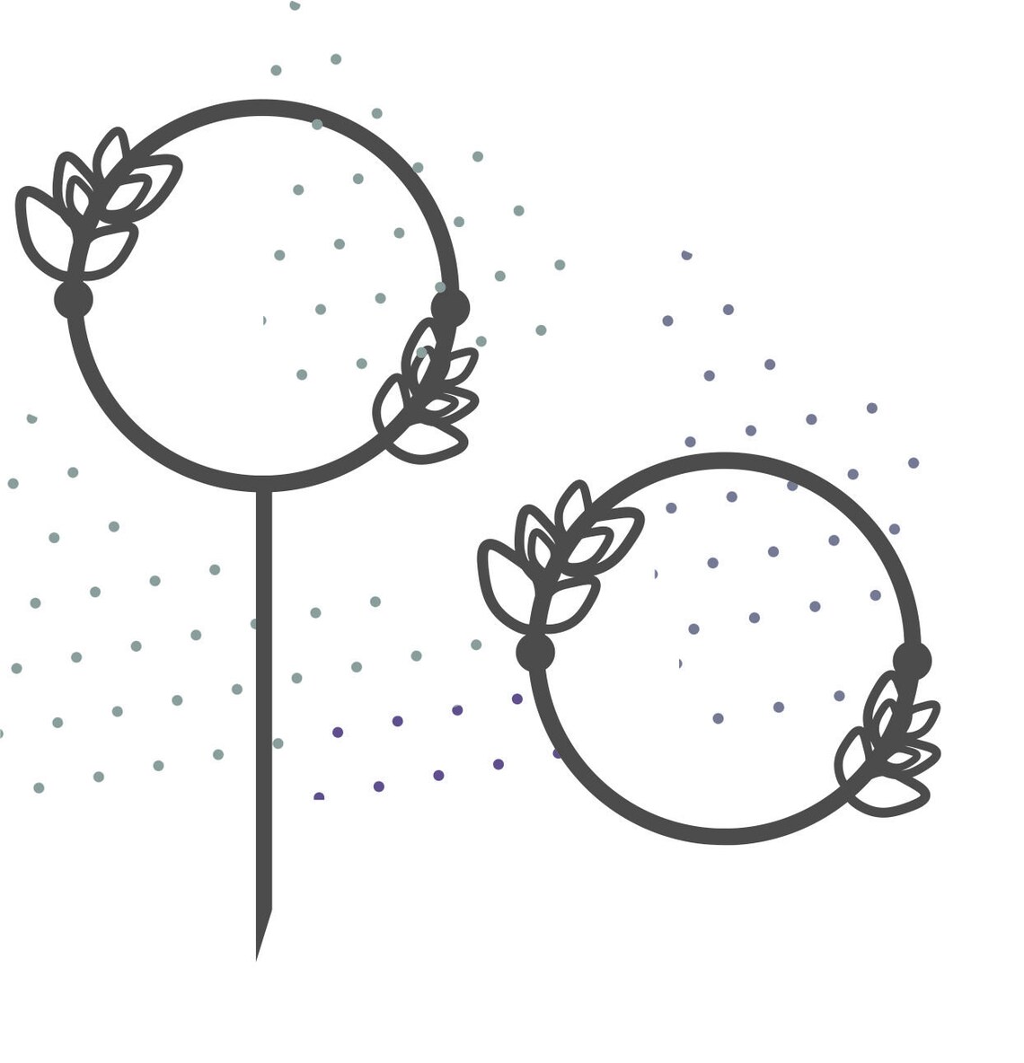 Download Cake topper svg wedding frame svg wedding cake topper svg ...