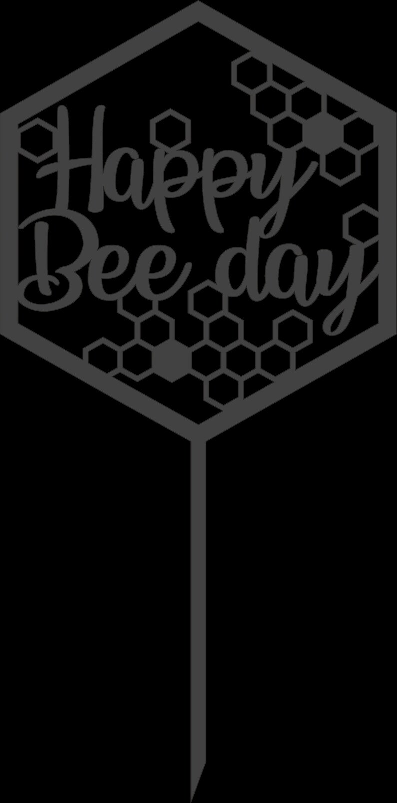Free Free Bee Cake Topper Svg