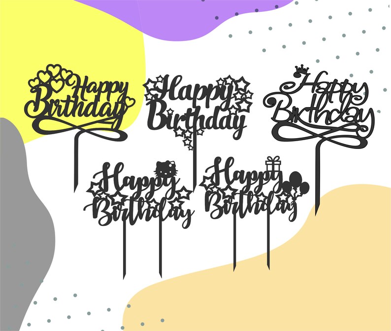 Free Free Happy Birthday Svg Etsy 261 SVG PNG EPS DXF File