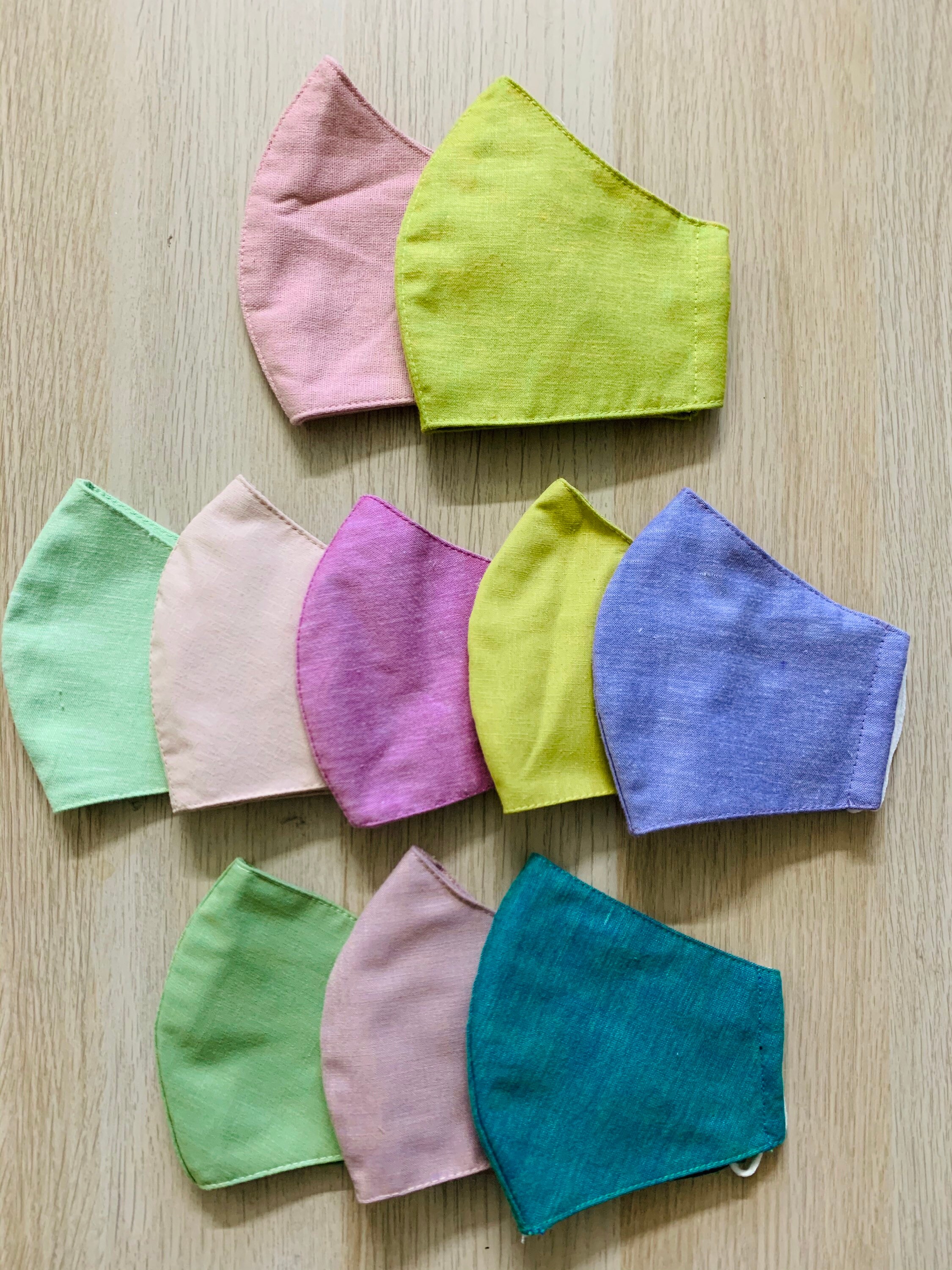 Linen Face Masks Lightweight Linen Masks Natural Linen Mask Etsy UK