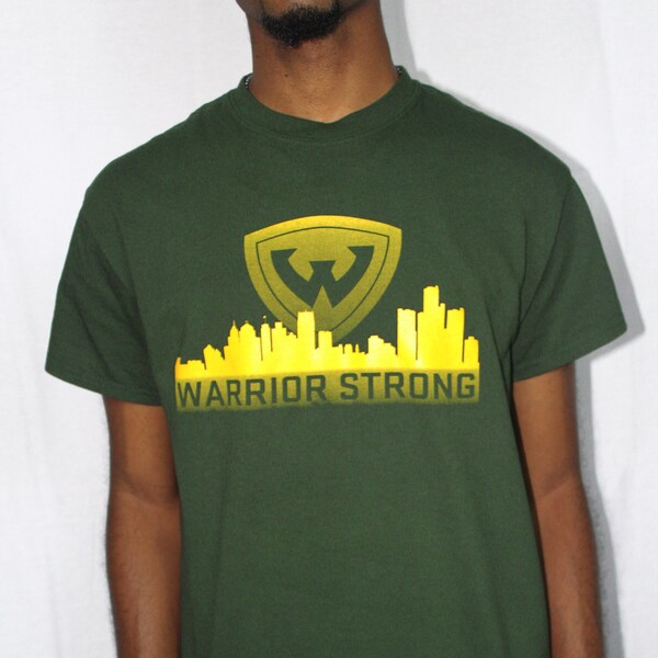Wayne State University "Warrior Strong Detroit Skyline" Shirt