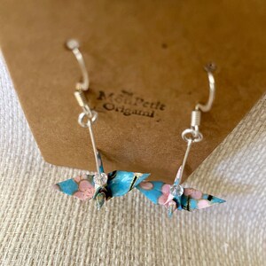 Origami Crane Earrings