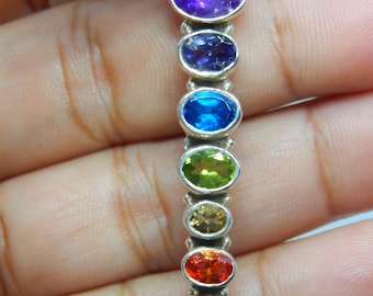 Sterling Silver 925 Chakra Pendant