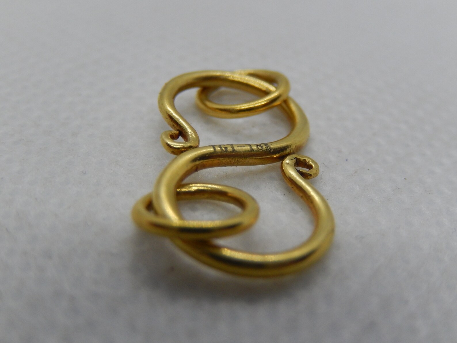 Solid Gold Classic S Hook Clasp Finding Etsy