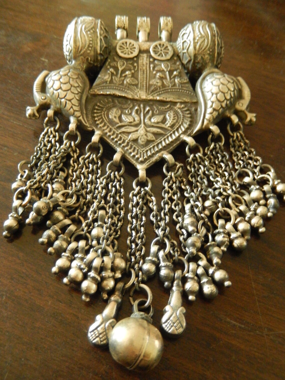 Vintage Sterling Silver Pendant Hand Crafted Etsy