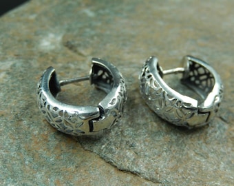 Sterling Silver 925 Hoop Earrings
