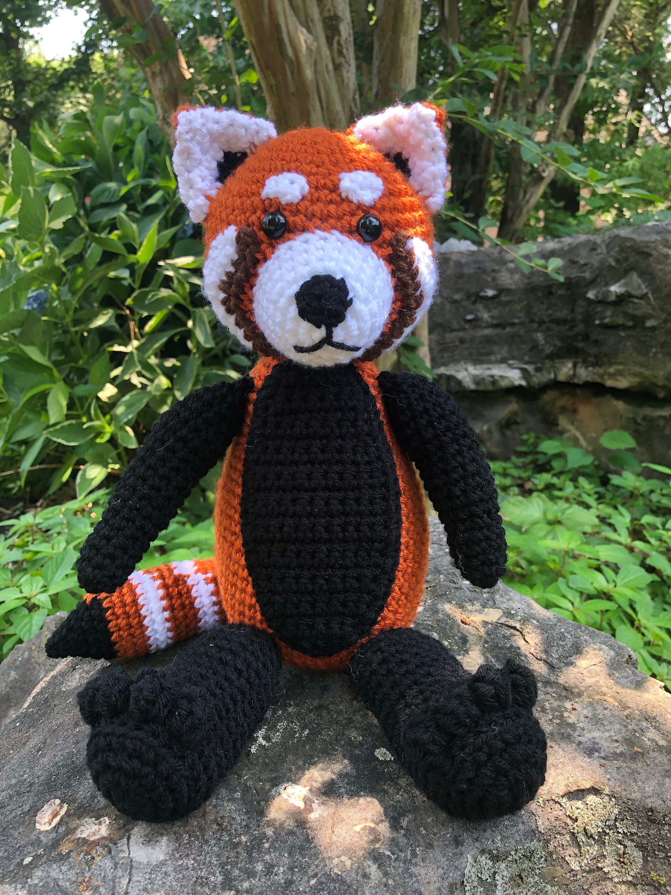 30 Red Panda Crochet Patterns for Adorable Handmade Gifts 25 PATTERN- Red Panda Crochet Pattern