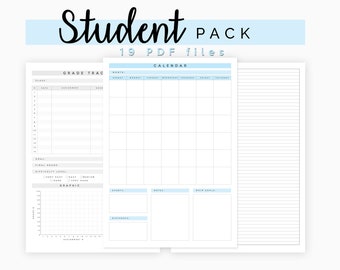 Study Schedule Study Timetable A4 &amp; Letter Printable | Etsy