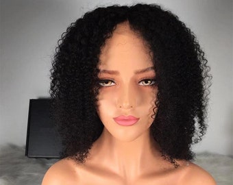 Deep Curly wig for Ameircan black women hair wigs frontal lace 13X4 human hair wigs glueless 360 lace wigs HD lace wigs full lace wigs