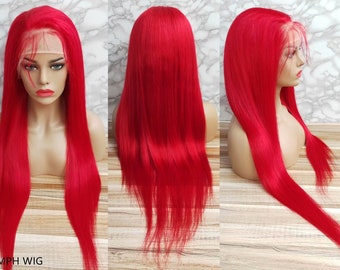 red hair wigs frontal lace human hair wigs glueless full lace wig hair wigs preplucked hair 360 lace wigs for women grey wigs