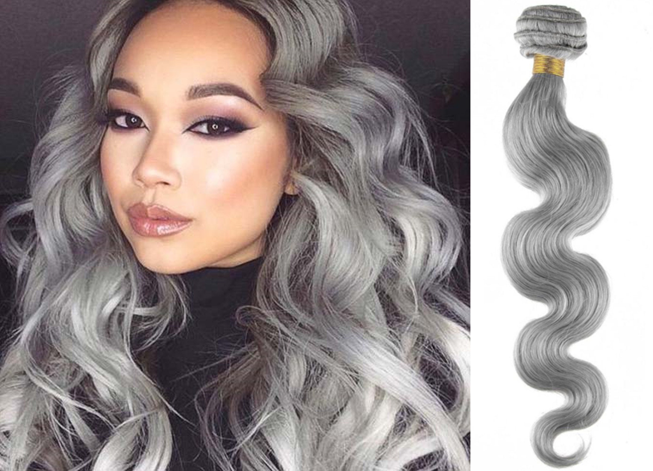 3bundles Ash Grey Human Hair Bundles Brazilian Hair Wefts Gray - Etsy 3bundles Ash Grey Human Hair Bundles Brazilian Hair Wefts Gray - Etsy