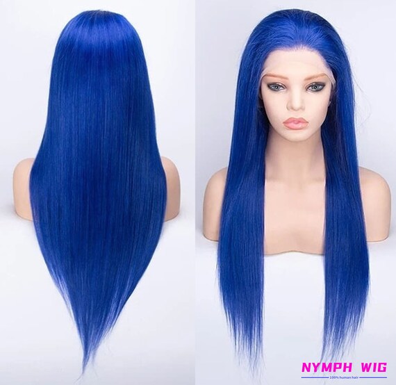 Blue 360 wig online