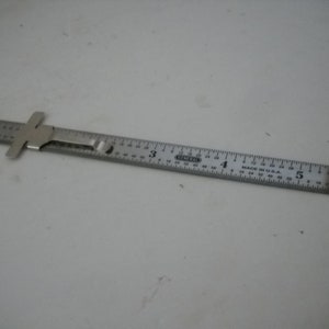 MSC 15cm Metal ruler Stainless Steel Shatterproof Straight Edge small 6  inch ruler Metric Rule Ideal Sewing rulers (15cm ruler) on OnBuy