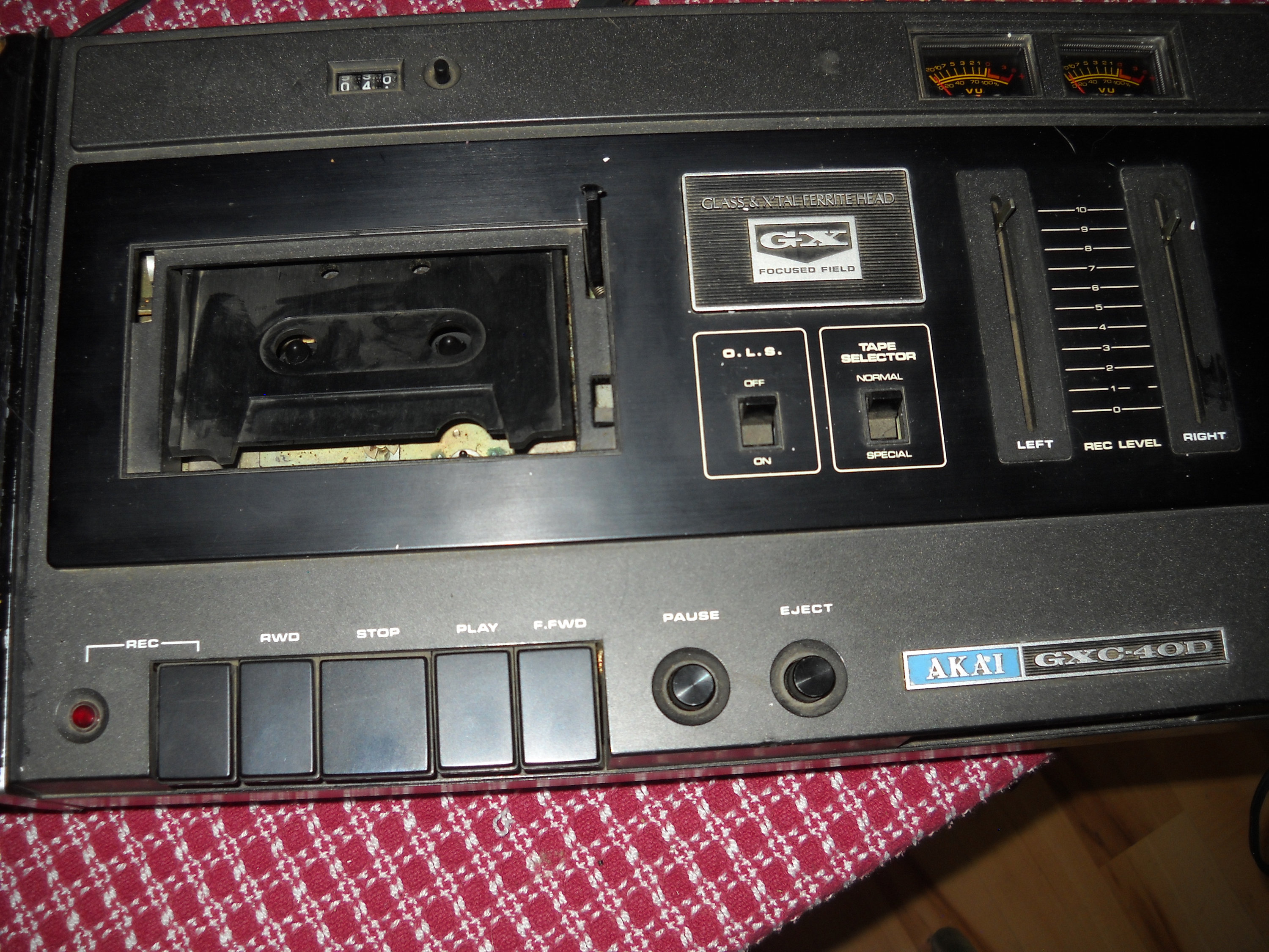 Akai AKAI Stereo Double Cassette Deck Tape Player HX-M670W Untested SPARES PARTS 
