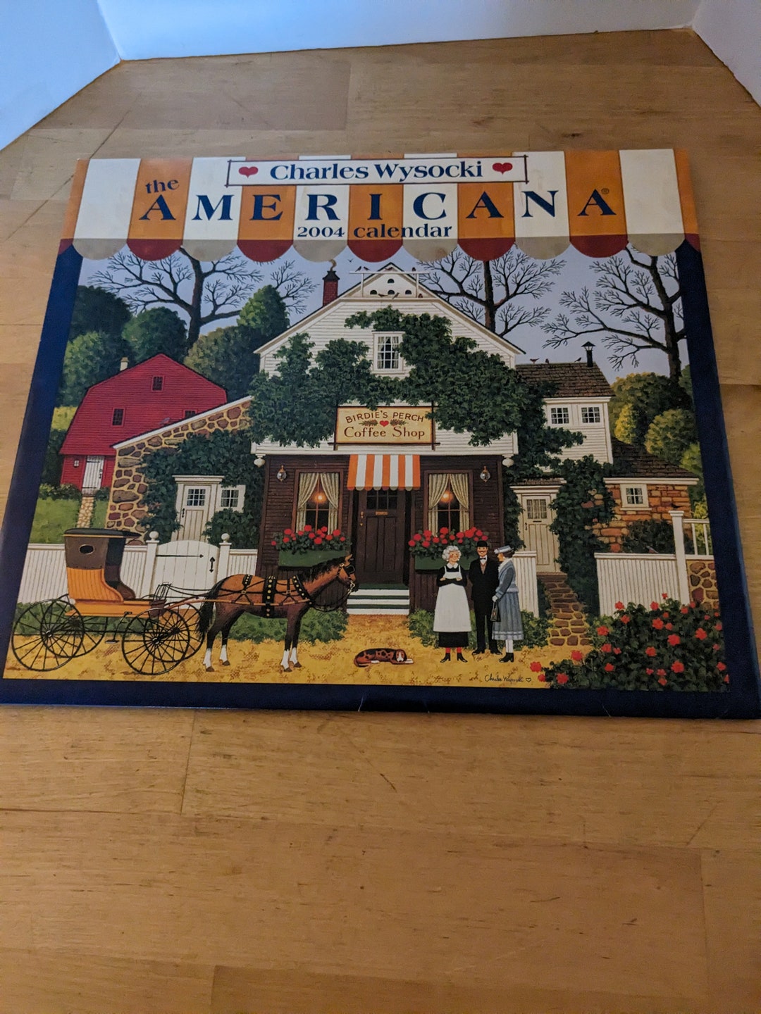 Wysocki Americana Amcal 2025 Wall Calendar Aggy Lonnie