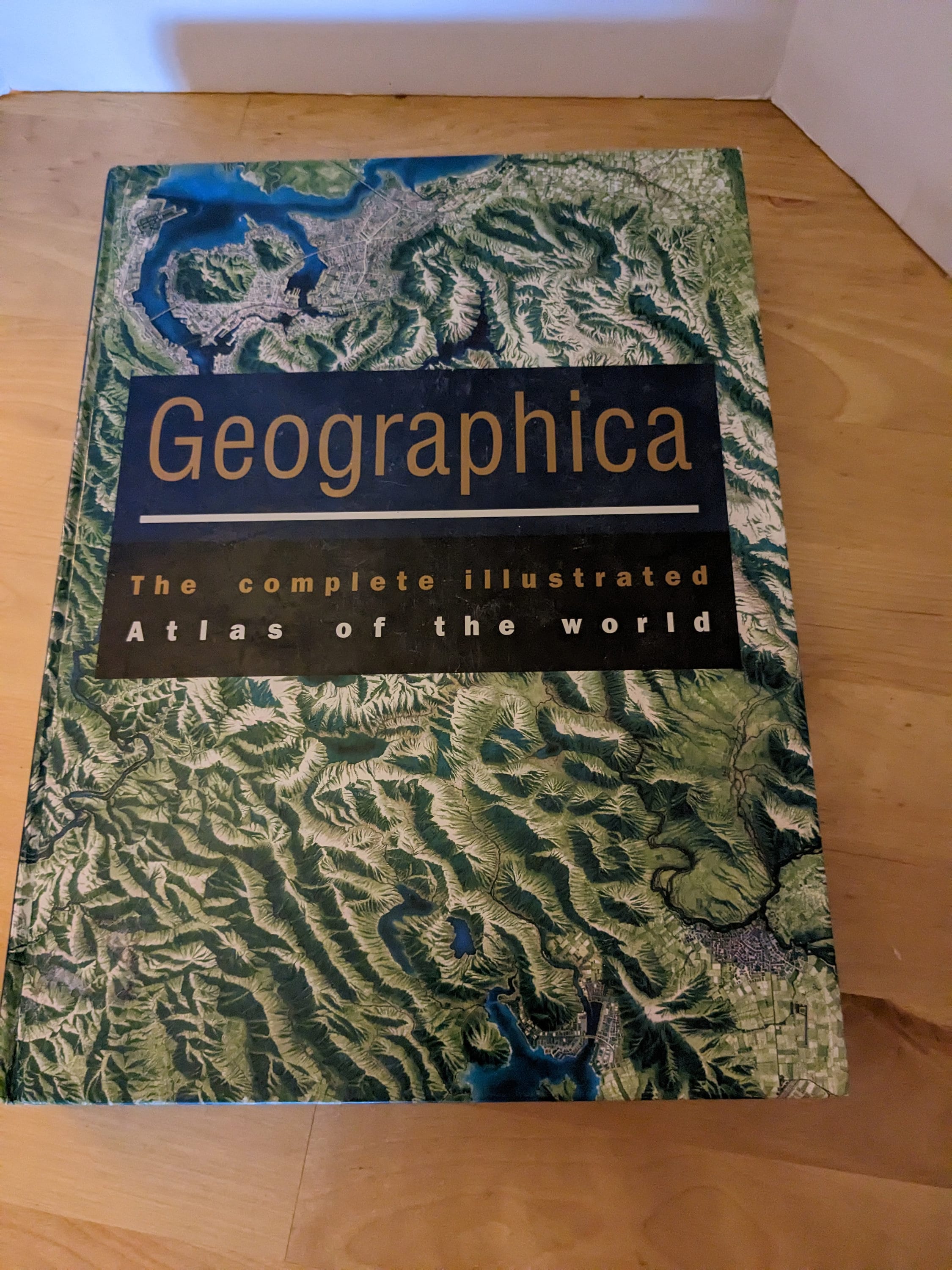 Book Atlas Maps Geographica Complete Illustrated Atlas of the - Etsy