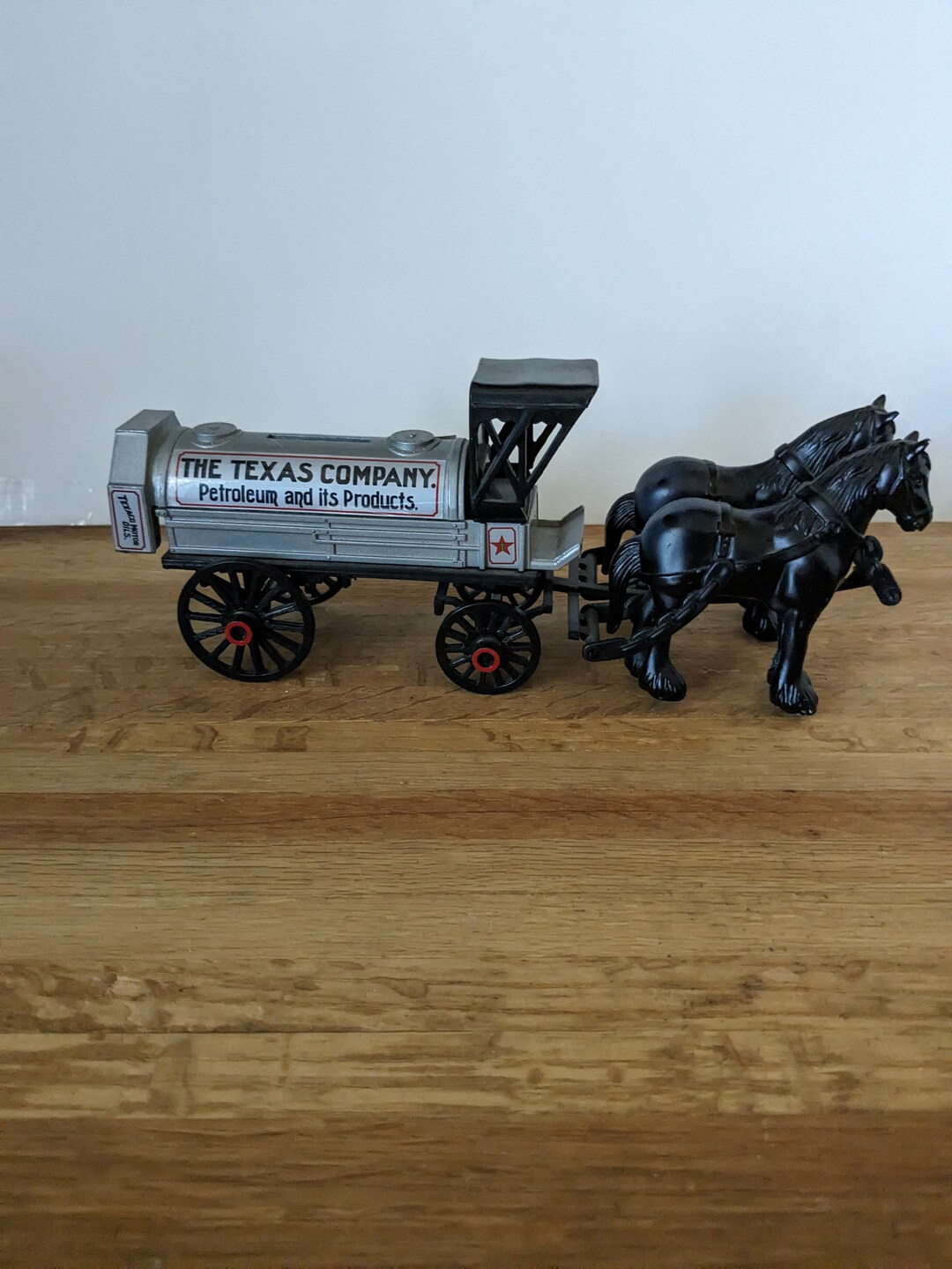 Texaco Ertl Coin Bank Diecast Collector Series 8 1991 Horse Etsy