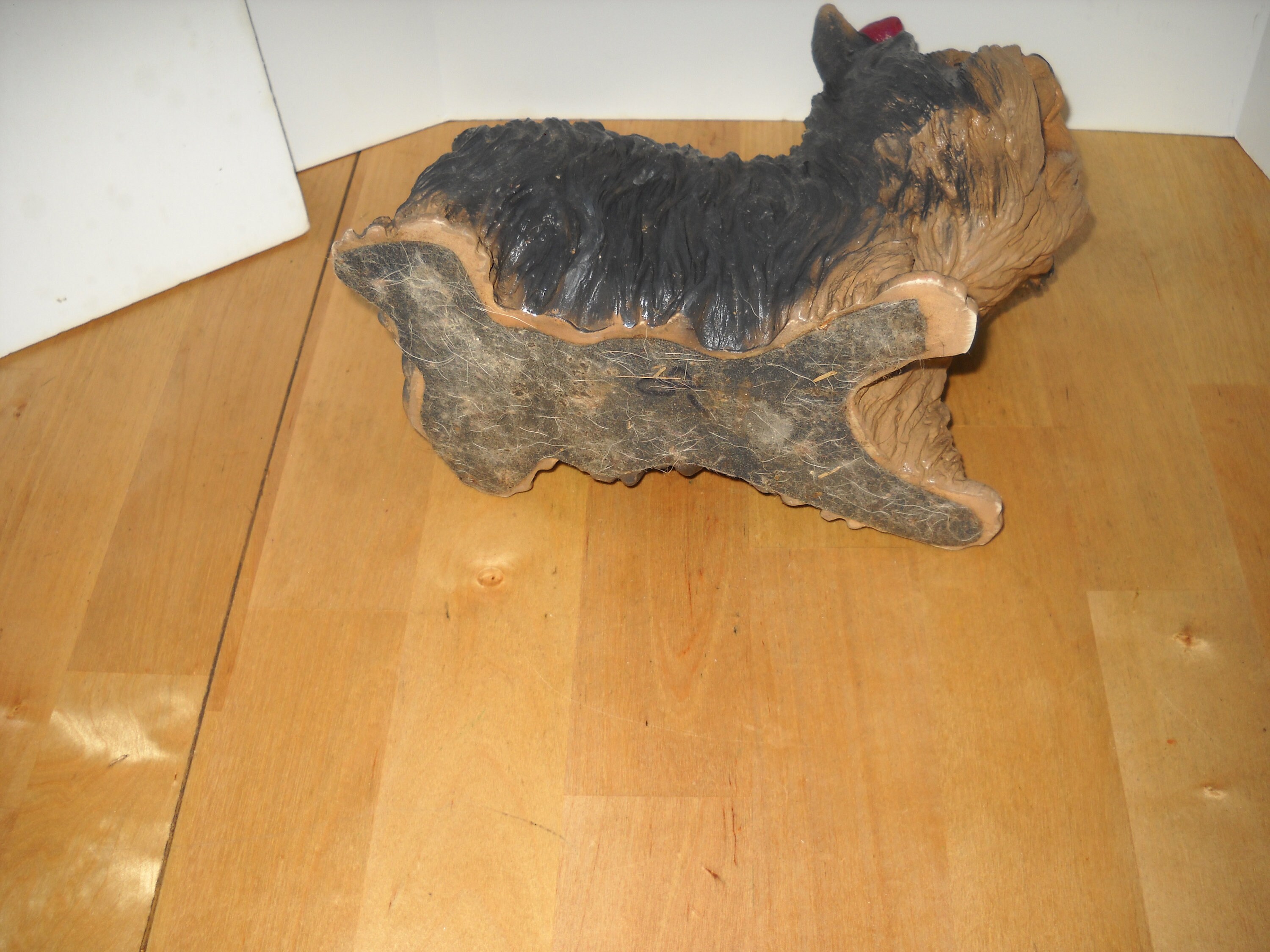 Yorkie Dog Figurine Door Stop Universal Statuary 1994 807 Etsy