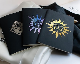 Clair-Obscur Expedition 33 - Esquie and friends - metallic foil notebook