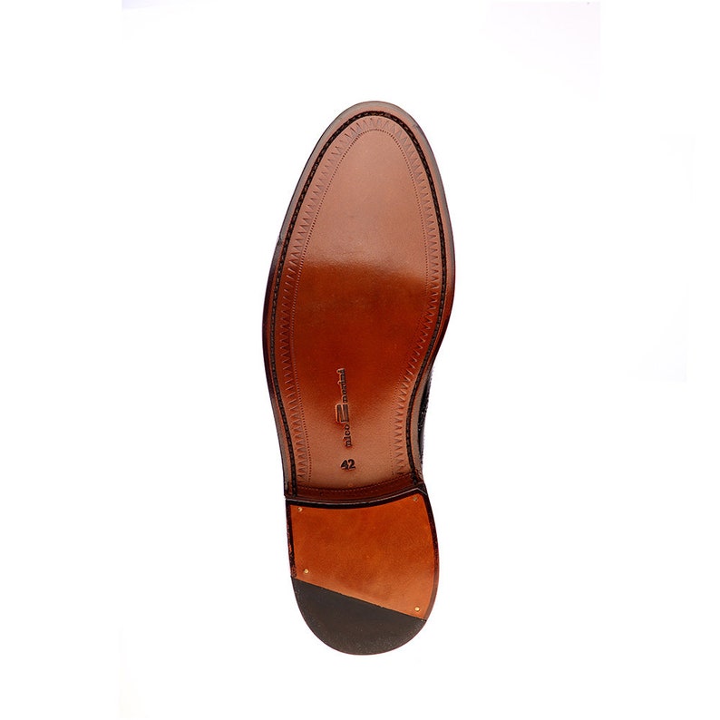 Goodyear Welted Men Dress Wingtip Shoes burgundy Etsy