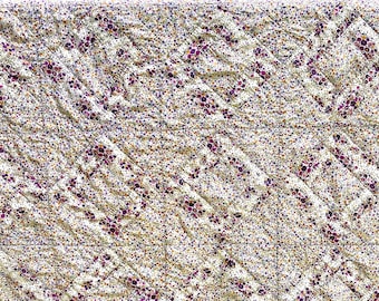Pretty Violets Crib Quilt