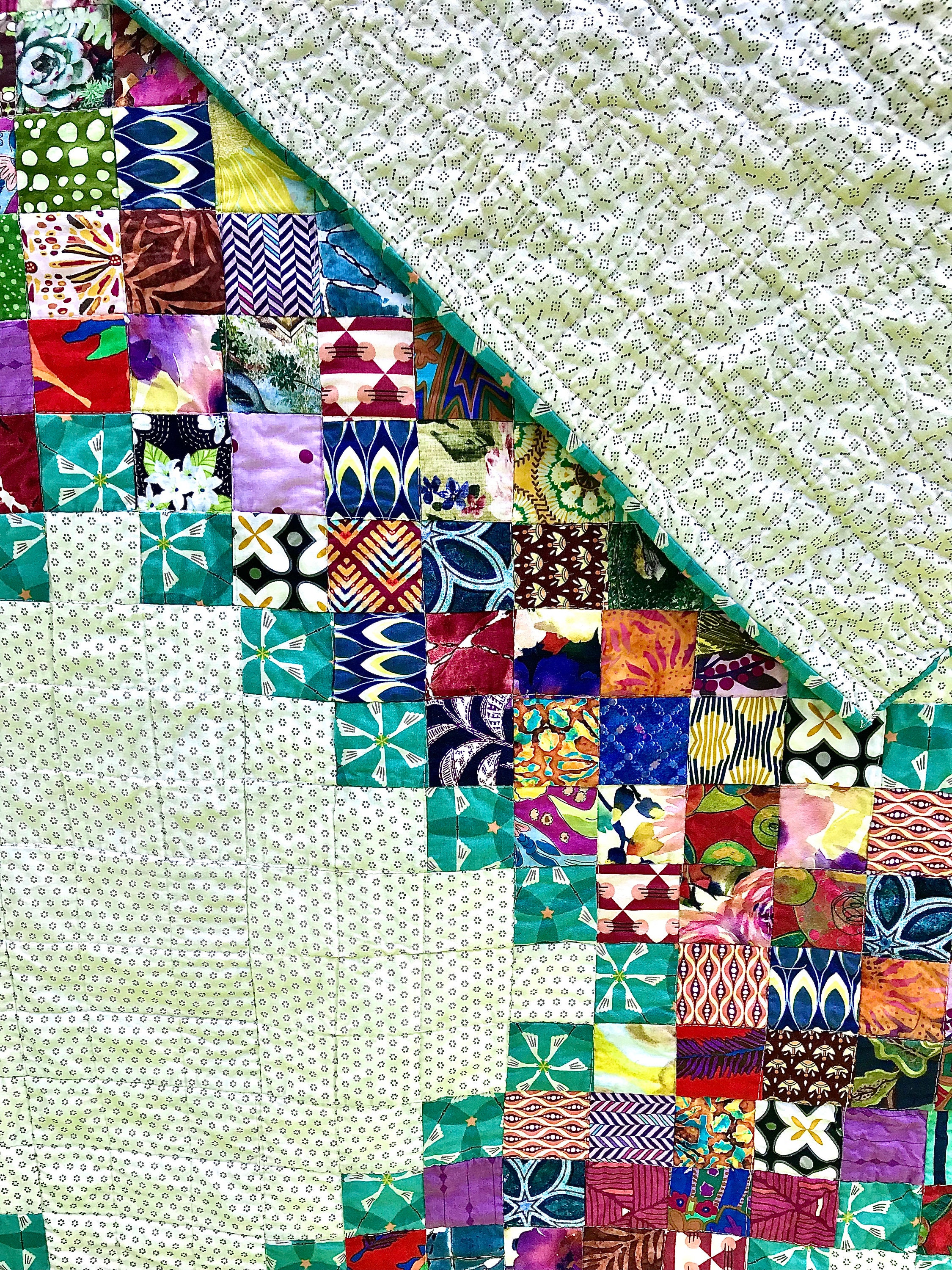 Happy Scrappy Lap Quilt - Etsy
