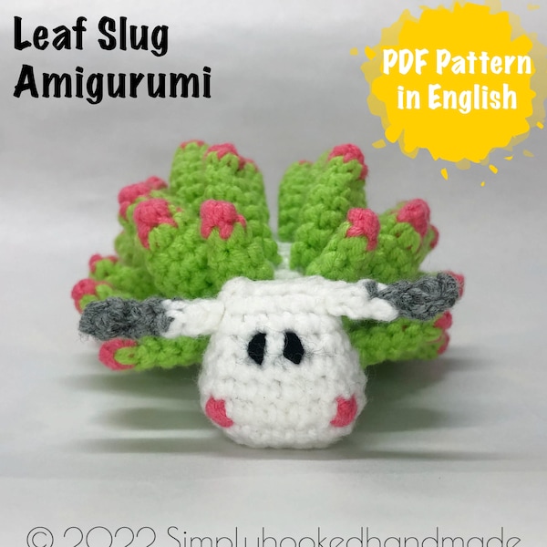 Leaf Slug Crochet Pattern