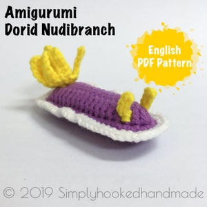 Amigurumi Dorid Nudibranch Crochet Pattern