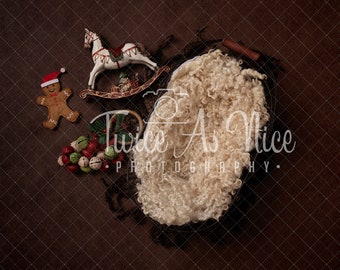 Newborn digital backdrop, Newborn digital background , newborn digital Photography Prop, christmas digital background.