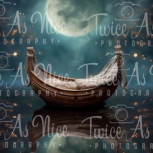 Newborn  Digital Backdrop,  digital background newborn, newborn boy, girl backdrop newborn, newborn digital composite digital, boat  beach