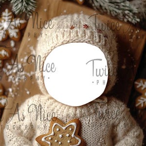 Christmas face insert  Digital Backdrop, digital background, Newborn face insert backdrop,, baby head insert.