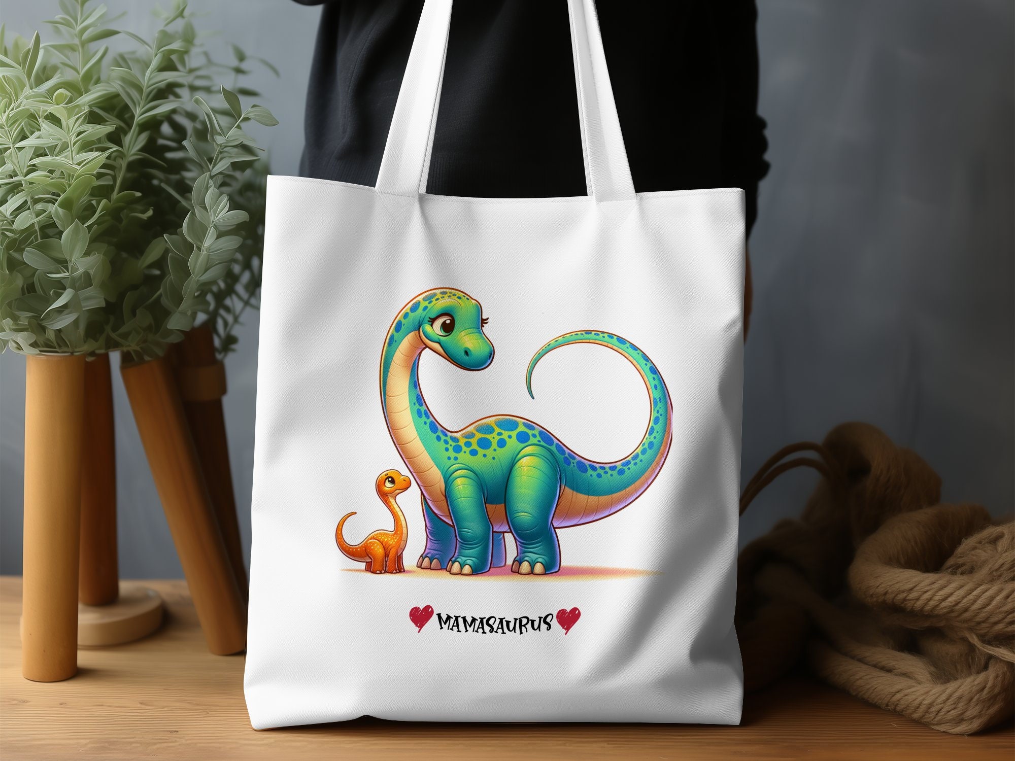 Mamasaurus SVG, Cute Dinosaur Mama and Baby, Motherhood T-rex ...
