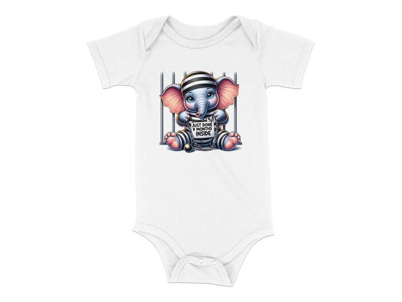 Just Done 9 Months Inside Svg, Cute Baby Bodysuit Design, Funny Newborn Digital Art, Infant onsie Png, Baby Shower Gift , Commercial use image 2