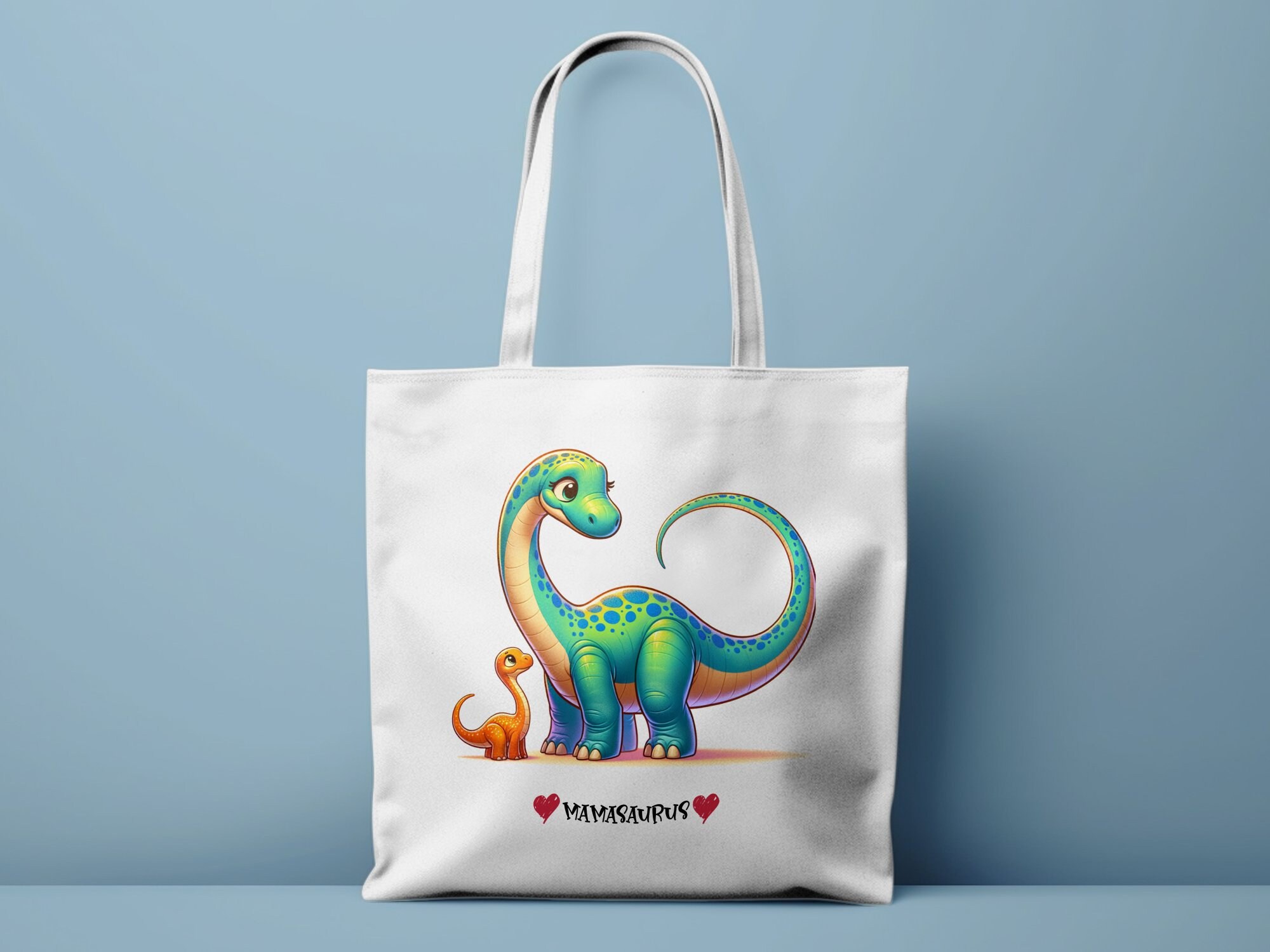 Mamasaurus SVG, Cute Dinosaur Mama and Baby, Motherhood T-rex ...