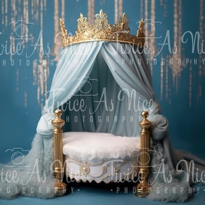 Newborn Digital Backdrop, prince digital background, digital background newborn digital backdrop, child, baby digital. bed newborn backdrop