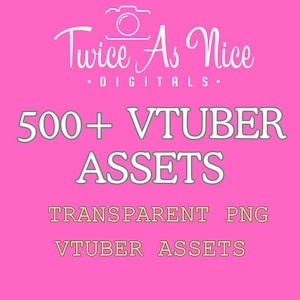 500+ Vtuber Assets Bundle, Vtuber Background, Vtuber Asset, Vtuber Overlay, Vtuber Cat,Baby Dragons  PngTuber And Vtuber Chair