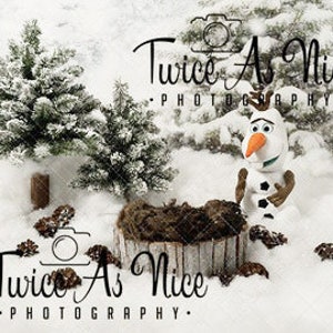 Newborn Christmas Digital Backdrop, newborn winter digital background, digital Christmas background, newborn backdrop, newborn digital prop
