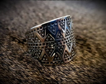 Replika Vikingarmässingsring från Birka