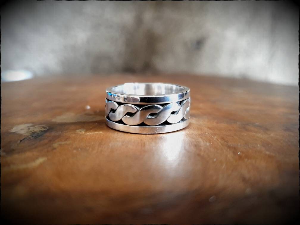 Celtic Viking Sterling Silver Ring - Etsy