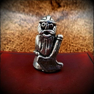 Cast Thor Figure Statue in Pewter Metal