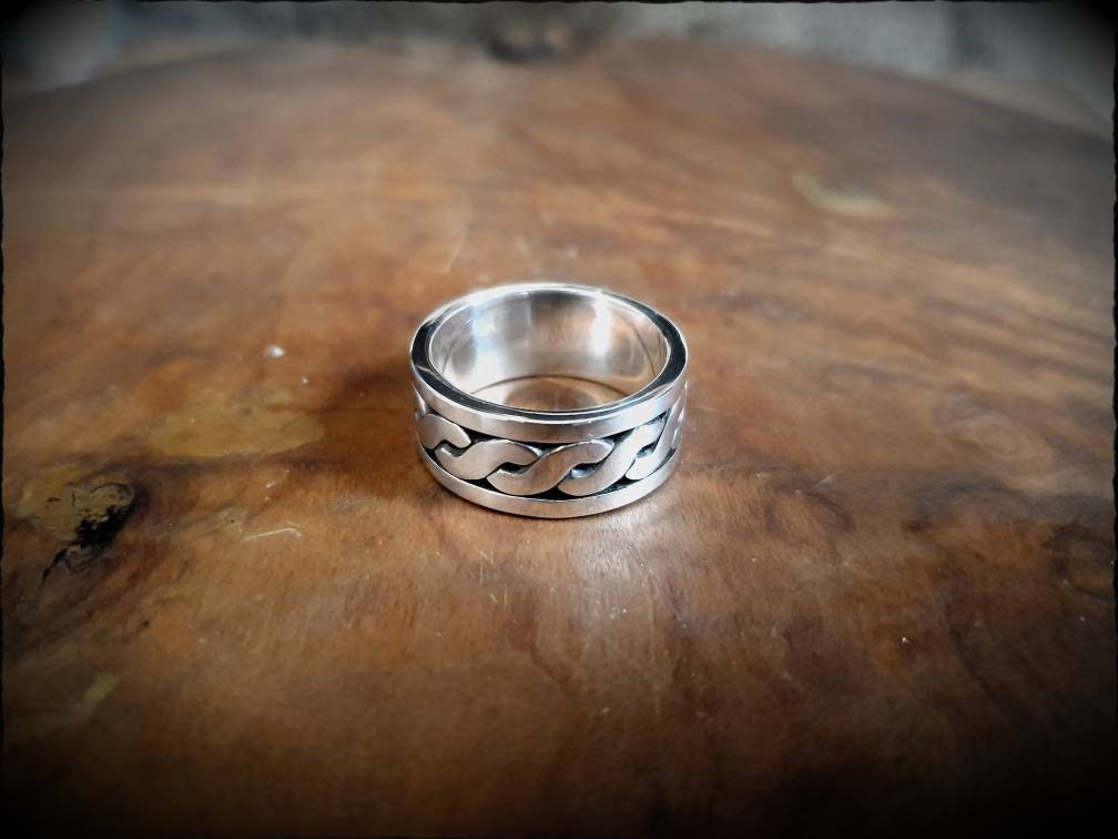 Celtic Viking Sterling Silver Ring - Etsy