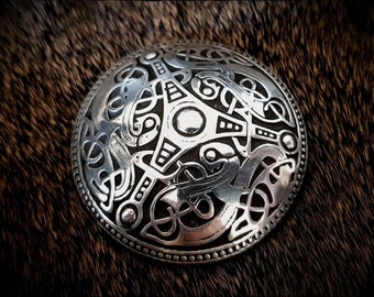 Viking Sterling Silver Brooch Pin