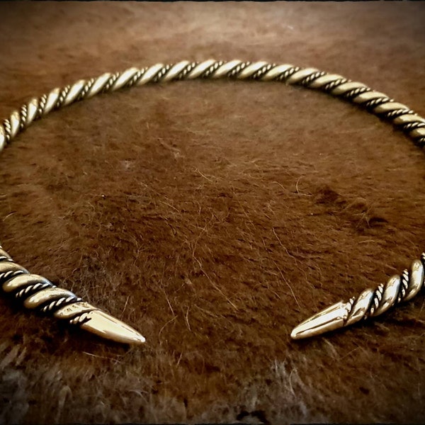 Viking Celtic Bronze Torc