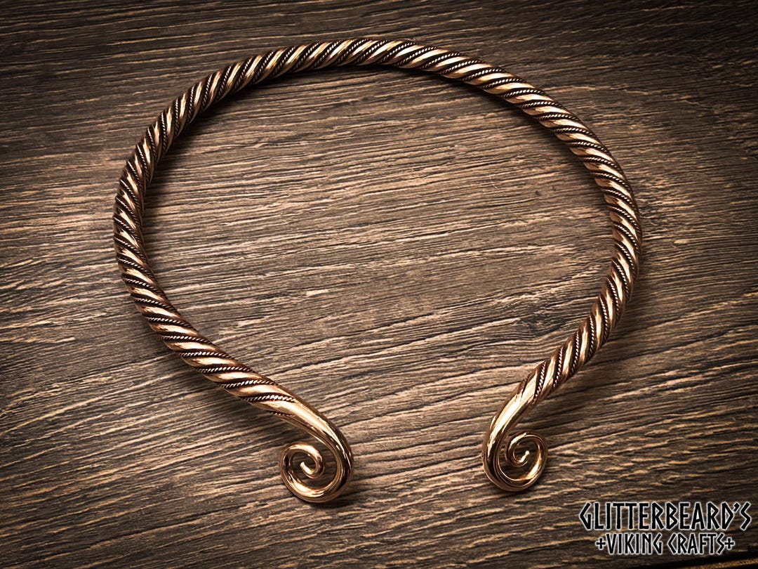 Viking Norse Celtic Chunky Torc Neck Ring - Etsy