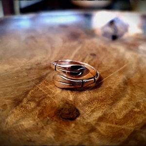 Viking Bronze Spear Adjustable Ring
