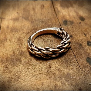 Chunky Twisted Viking Ring